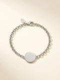 Vivienne Westwood mini bas relief chain bracelet silver-tone (British brand)