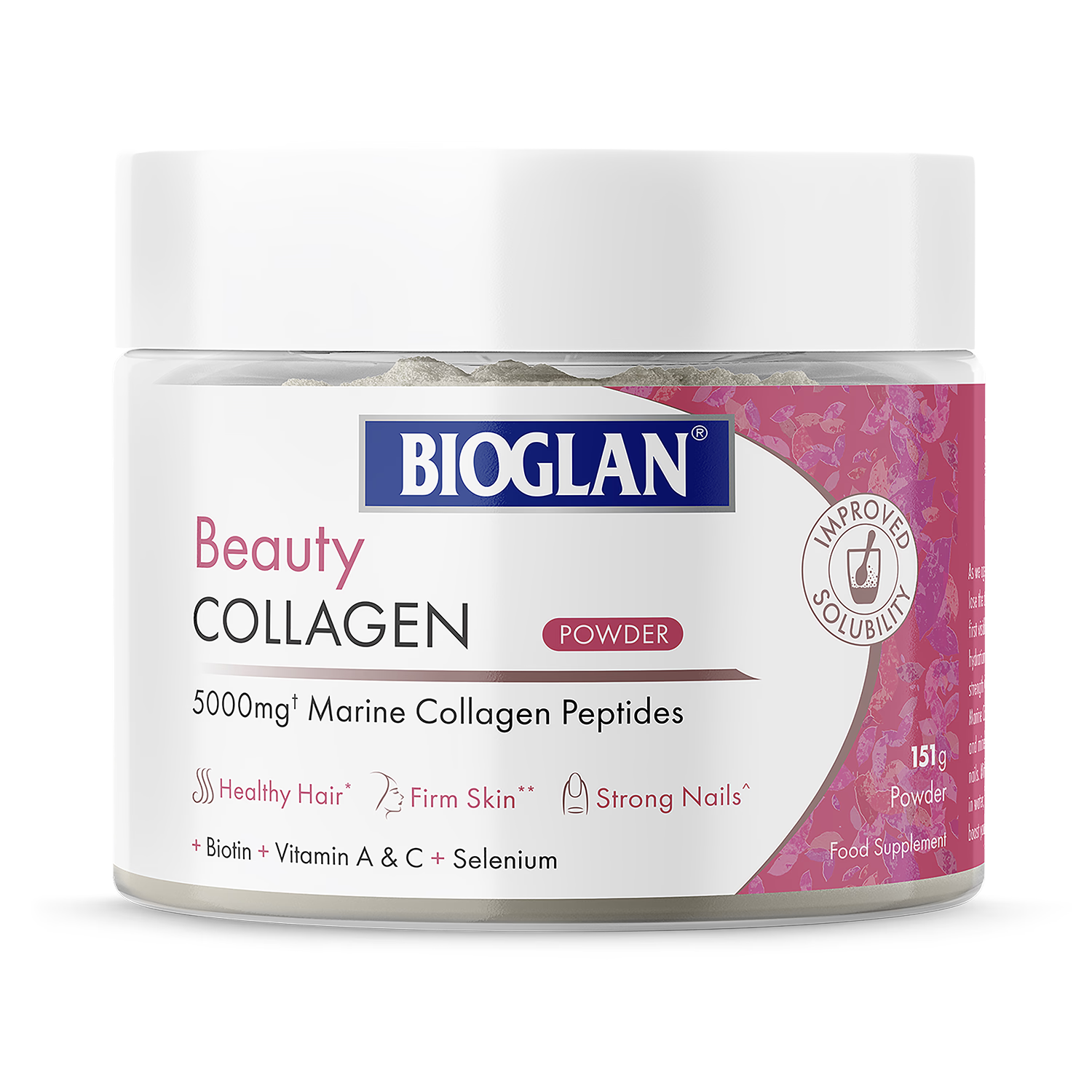 Bioglan Beauty Collagen Powder 151g - British product