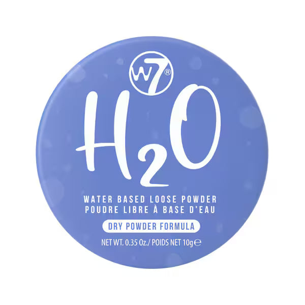 W7 water based loose face powder 10g (British brand)