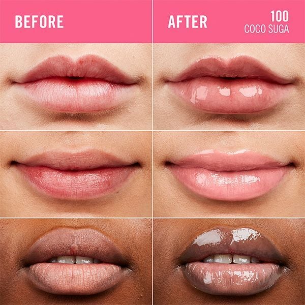 Rimmel Glassy Gloss Coconut 10ml, imported from the UK