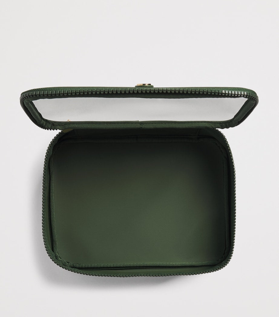 Harrods clear cosmetic bag H16cm x W22.5cm, UK version