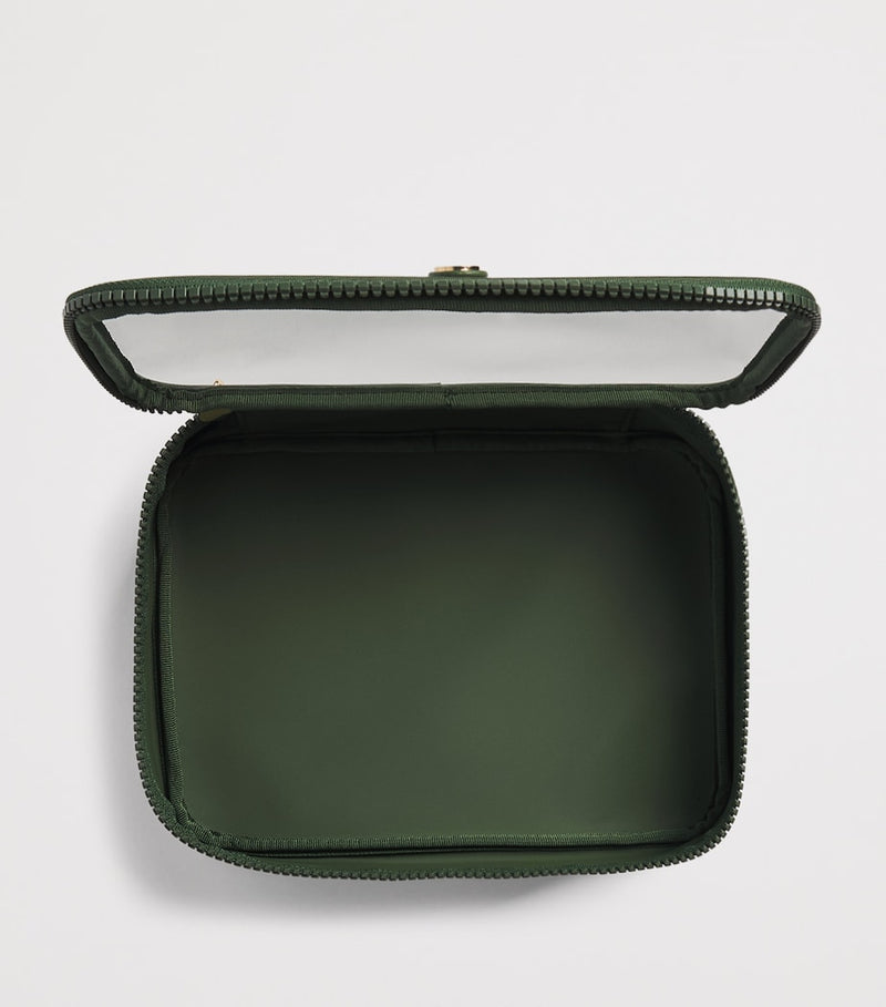 Harrods clear cosmetic bag H16cm x W22.5cm, UK version