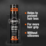 Alpecin Black Mens Shampoo | Hair Growth Shampoo 3 x 250ml GOODS Superdrug   