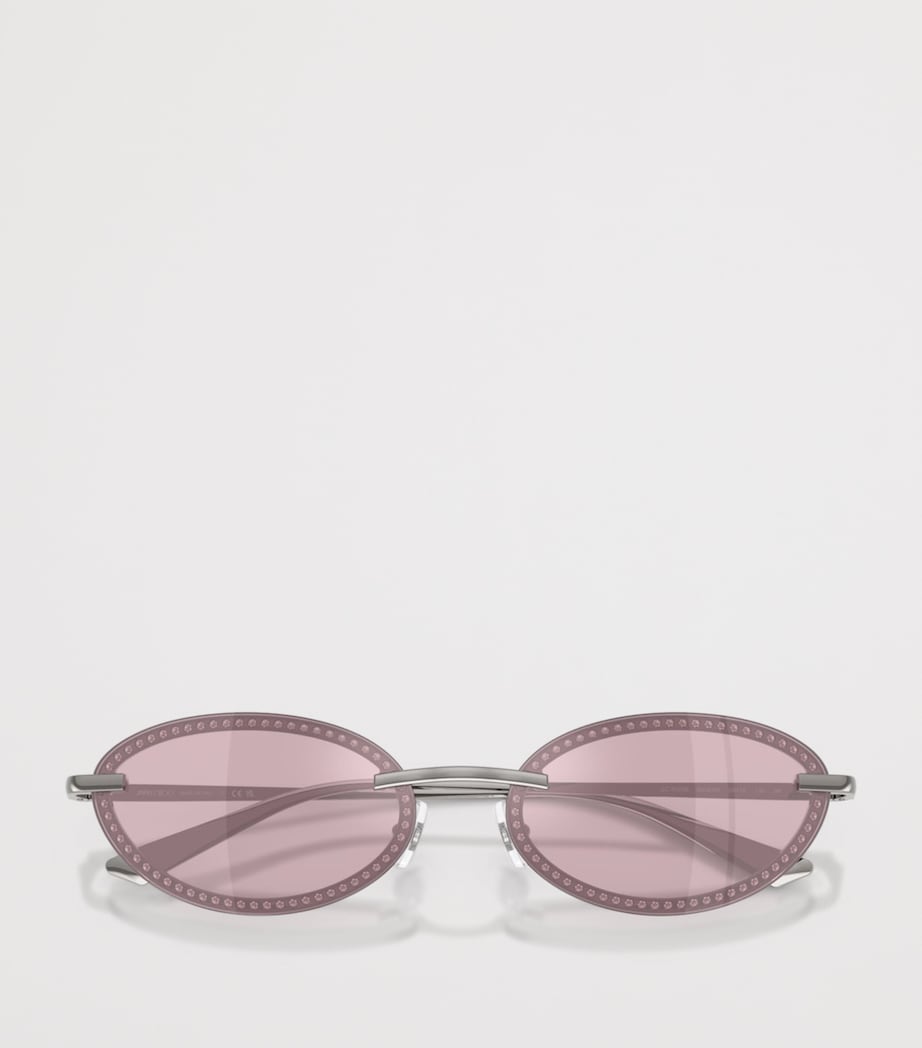 Jimmy Choo oval sunglasses, UK version
