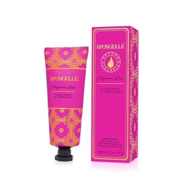Spongellé hand cream Bulgarian Rose (British brand)