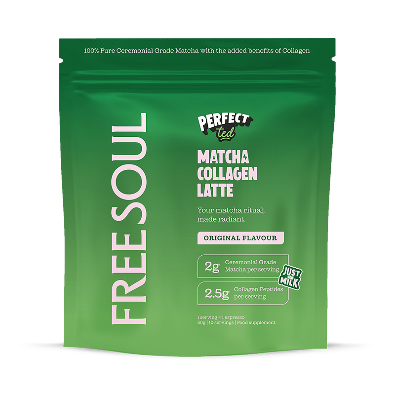 PerfectTed Matcha Collagen Latte 50g - British product