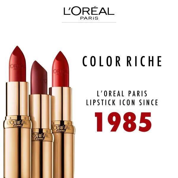 L'Oréal Paris Satin Lipstick 112 Paris Paris, UK version