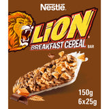 Nestlé Lion chocolate caramel cereal bars multipack 150g (British brand)