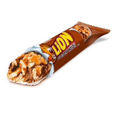 Nestlé Lion chocolate caramel cereal bars multipack 150g (British brand)