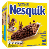 Nestlé Nesquik chocolate breakfast cereal bars multipack 150g, UK version