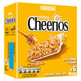 Nestle Cheerios honey breakfast cereal bars 6x22g, imported from the UK