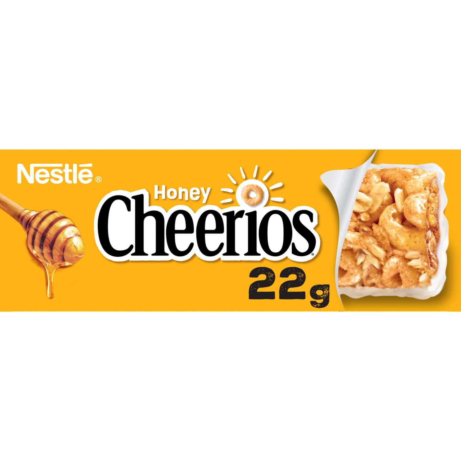 Nestle Cheerios honey breakfast cereal bars 6x22g, imported from the UK