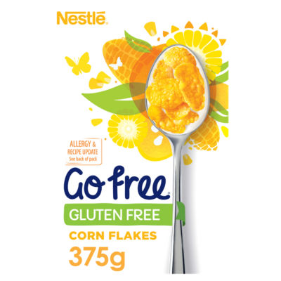 Nestlé Go Free Gluten Free Cornflakes 375g, imported from the UK