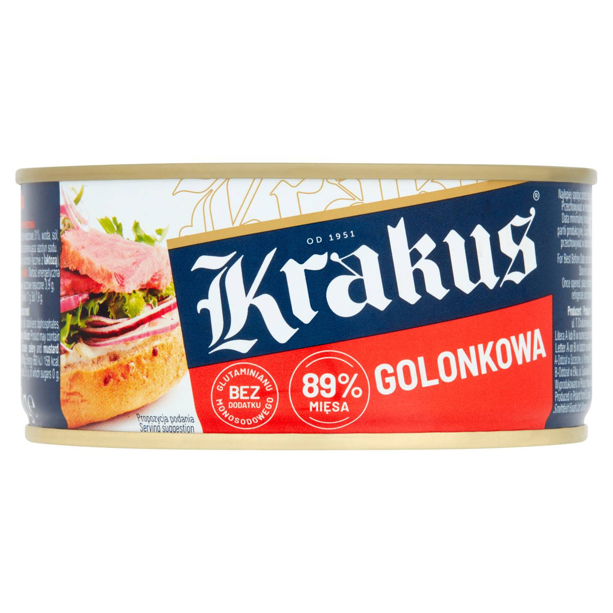 Krakus canned cured pork knuckle 300g, UK version