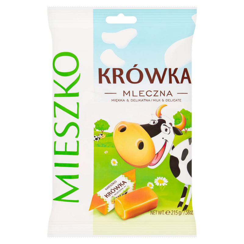 Mieszko cream fudge 215g soft sweet candy, UK version