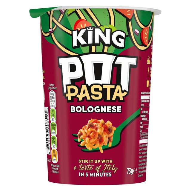 King Pot Pasta Bolognese   73g GOODS M&S   