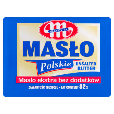 Mlekovita unsalted butter 200g (British brand)