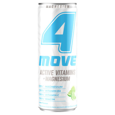 4Move Active Vitamins Magnesium Lime 250ml - British product
