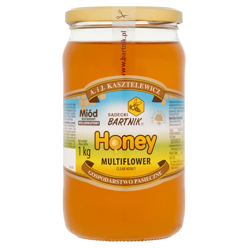Sadecki multiflower clear honey 1kg - British product