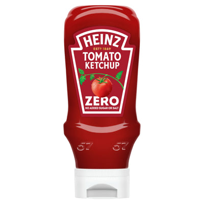 ASDA Heinz Tomato Ketchup Zero Added Salt & Sugar 800ml- Buy online at McGrocer