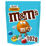 M&M's salted caramel chocolate pouch bag 102g (British brand)