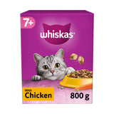 Whiskas 7+ Chicken Senior Dry Cat Food GOODS ASDA   