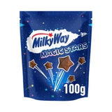 Milky Way Magic Stars Milchschokoladenstückchen 100g, importiert aus Großbritannien