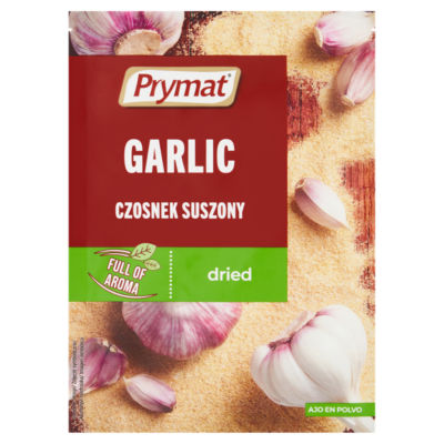Prymat dried garlic 20g, imported from the UK