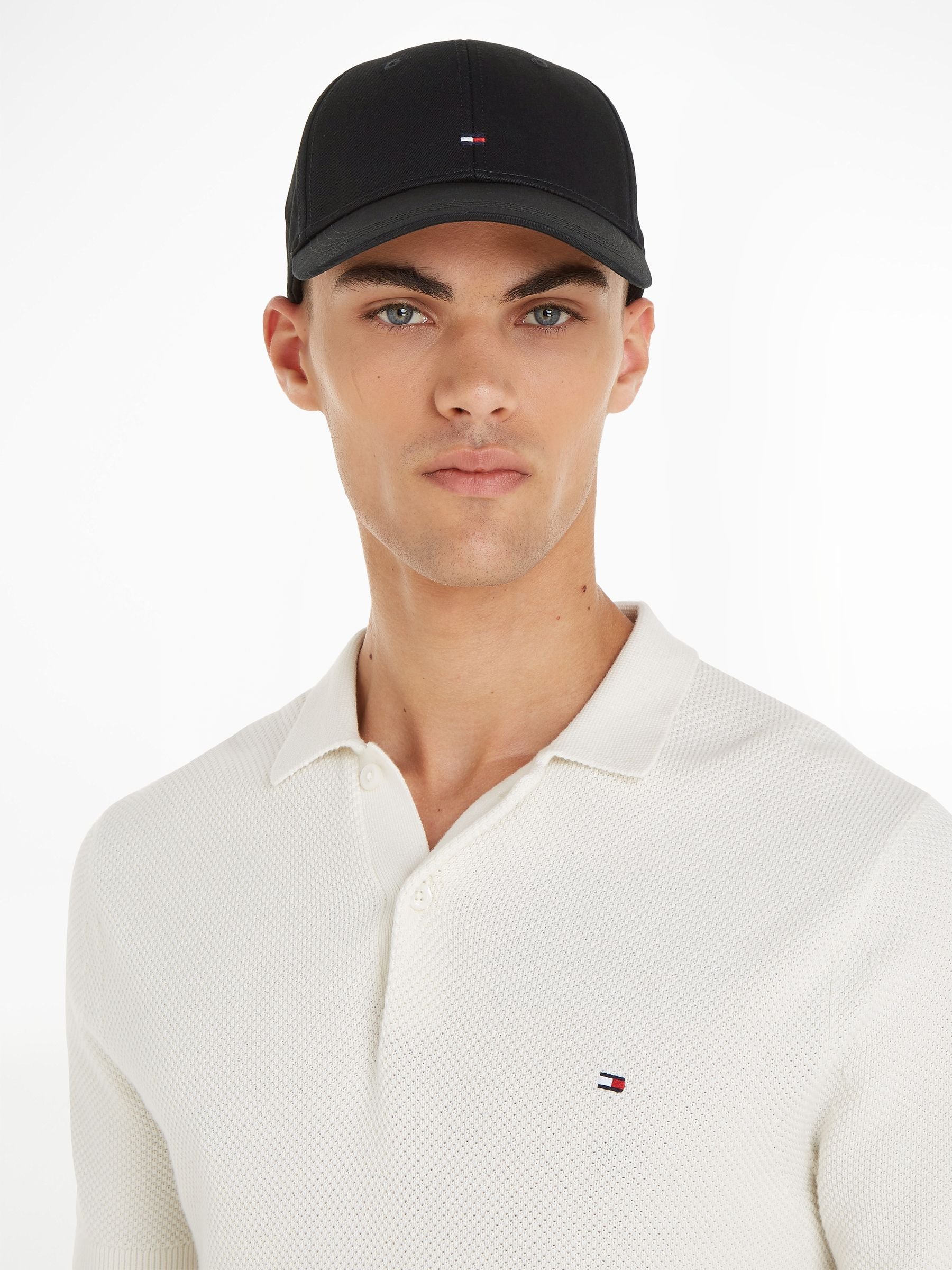 Tommy Hilfiger blue classic baseball cap 100% cotton, imported from the UK