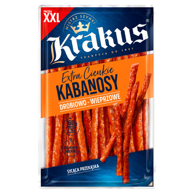 ASDA Krakus Kabanosy Polish Smoked Dried Sausage 250g- Buy online at McGrocer