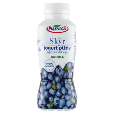 Piatnica Skyr Islandsk type yoghurt blåbær 350g