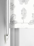 Dilly sheer roller blind dusk grey made to measure - British product
