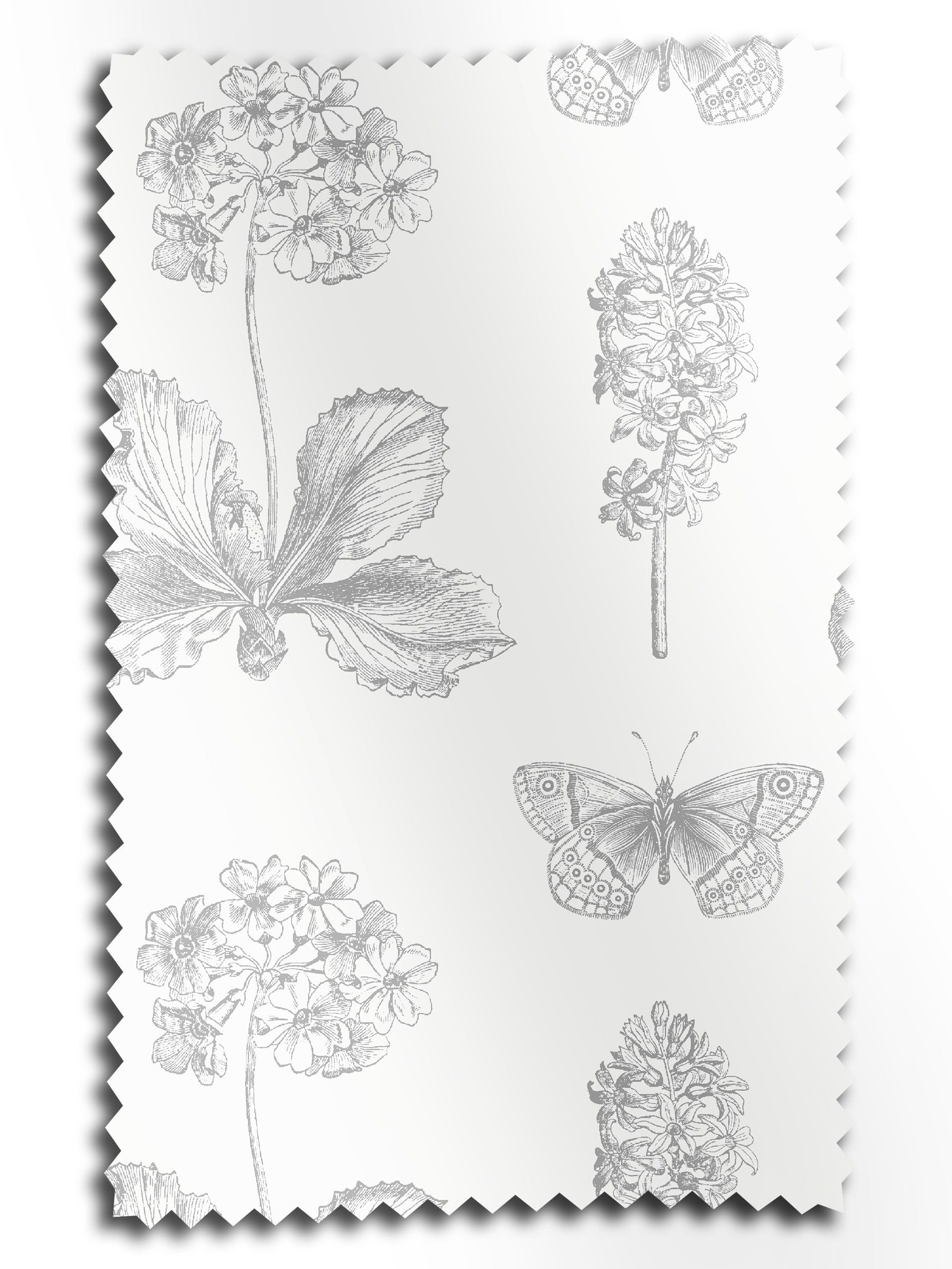 Dilly sheer roller blind dusk grey made to measure - British product