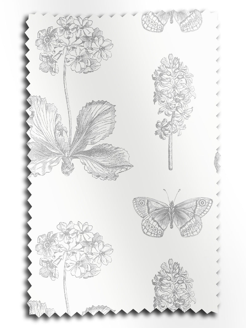 Dilly sheer roller blind dusk grey made to measure - British product