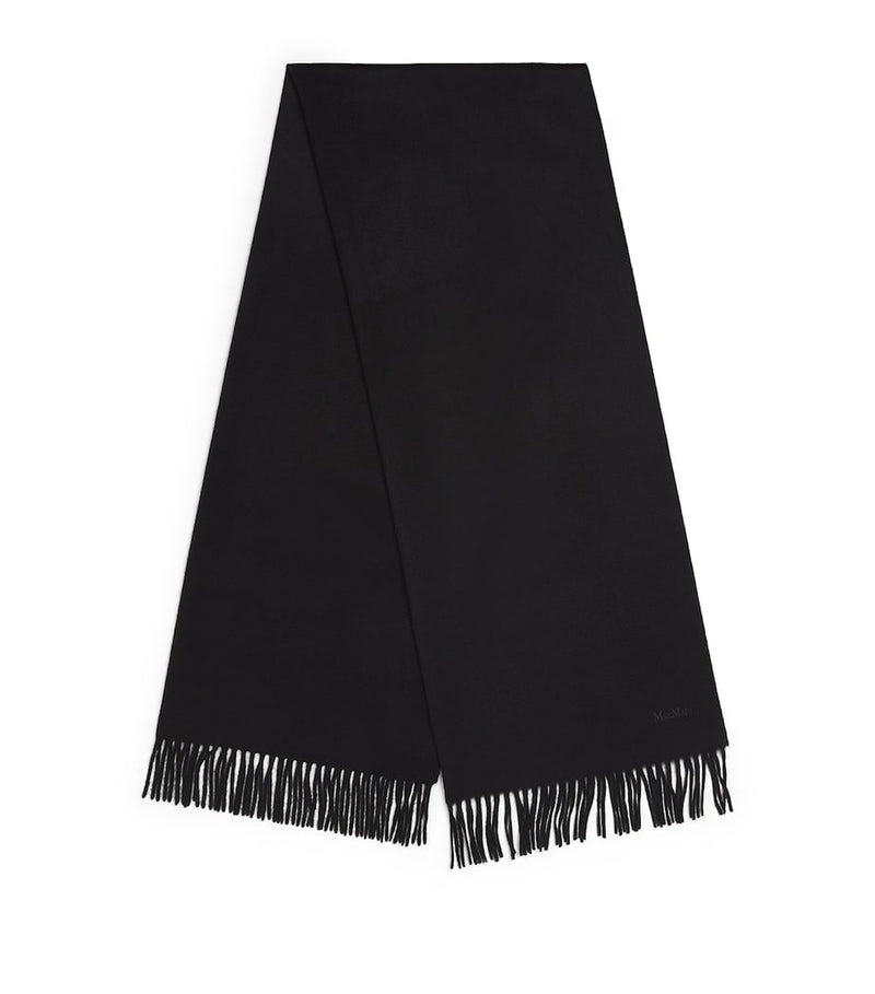 Max Mara cashmere fringed scarf, imported from the UK