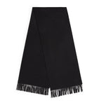 Max Mara cashmere fringed scarf, imported from the UK