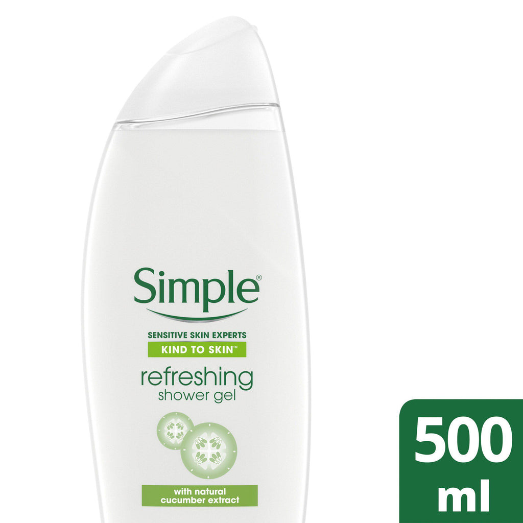 Simple Refreshing Shower Gel 450ml