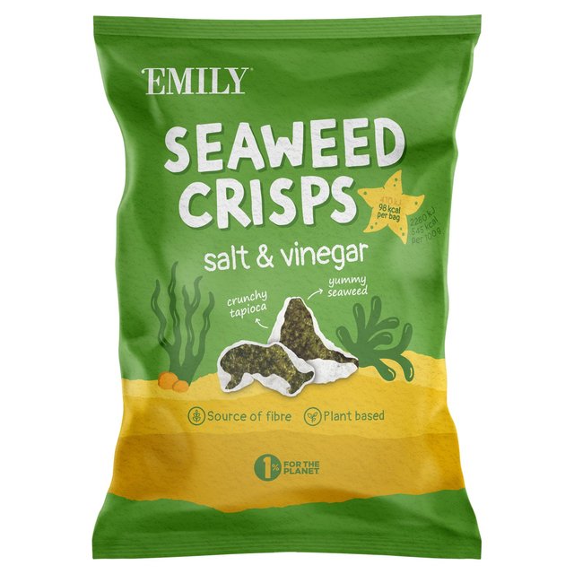 Emily Seaweed Salt & Vinegar   18g GOODS M&S   