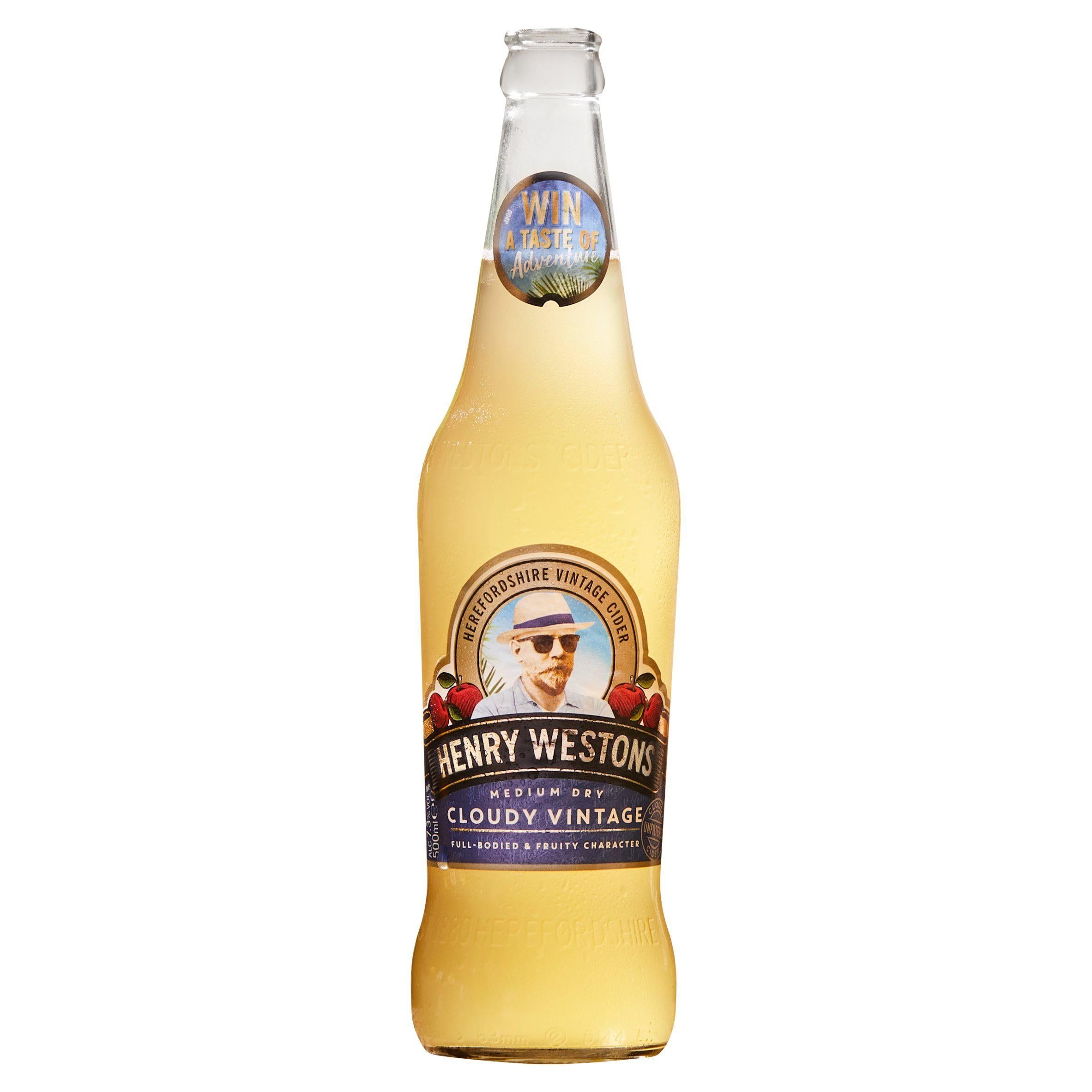 Henry Westons Cloudy Vintage Cider 500ml Cider Sainsburys   