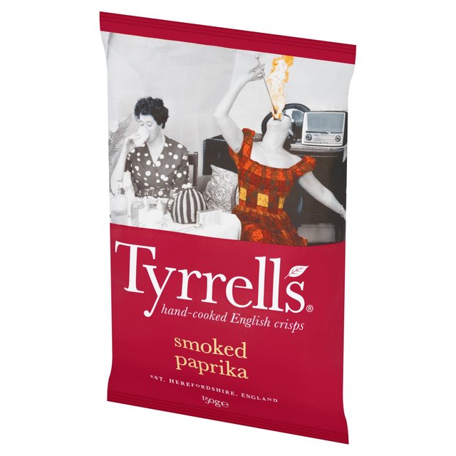 Tyrrells Smoked Paprika Sharing Crisps   150g GOODS M&S   