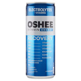 Oshee Vitamin Energy Recovery mint-lemon sparkling drink 250ml (British brand)
