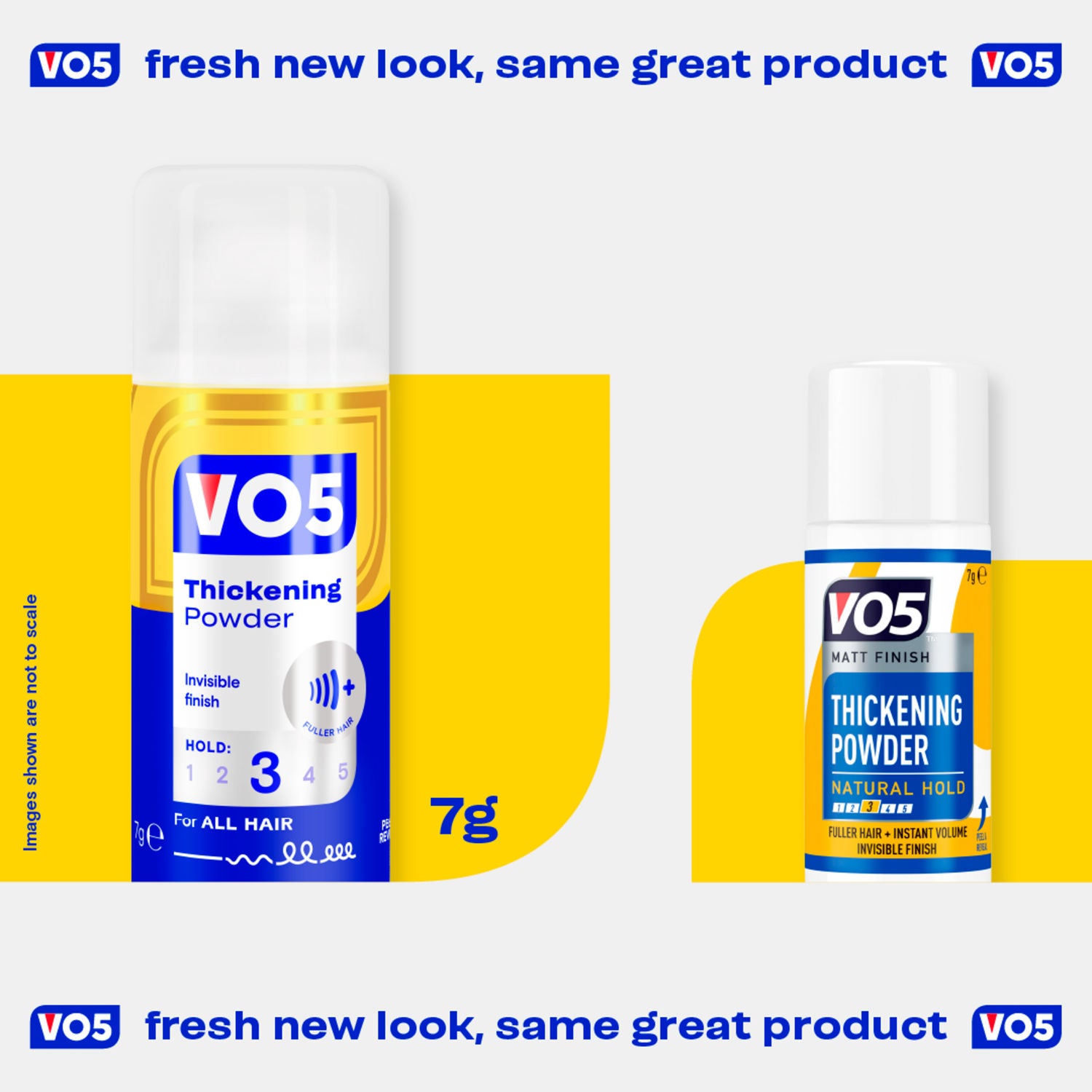 VO5 Thickening Powder 7g, UK version