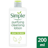 Simple Kind to Skin Purifying Cleansing Lotion 200 ml Make Up & Beauty Accessories Boots   