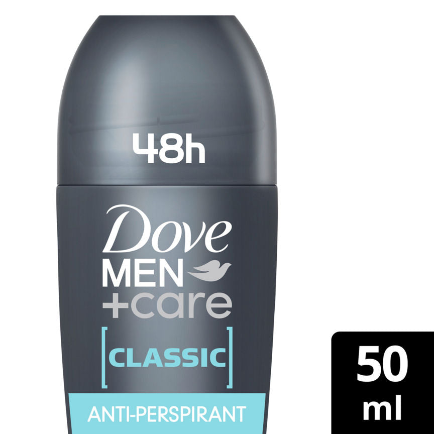 Dove Men+Care Antiperspirant Roll On Classic 50 ml GOODS ASDA   