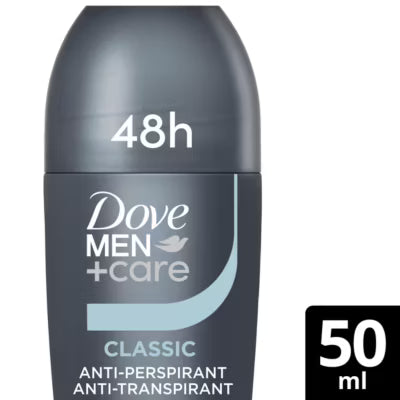 Dove Antitranspirant Roll-on Classic 50 ml – Britisches Produkt