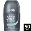 Dove Antitranspirant Roll-on Classic 50 ml – Britisches Produkt