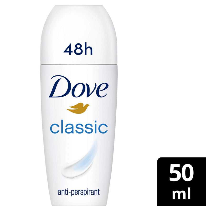 Dove Anti-Perspirant Roll On Classic 50 ml GOODS ASDA   