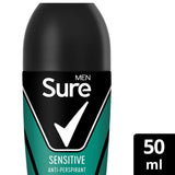 Sure Antiperspirant Roll On Sensitive 50 ml GOODS ASDA   