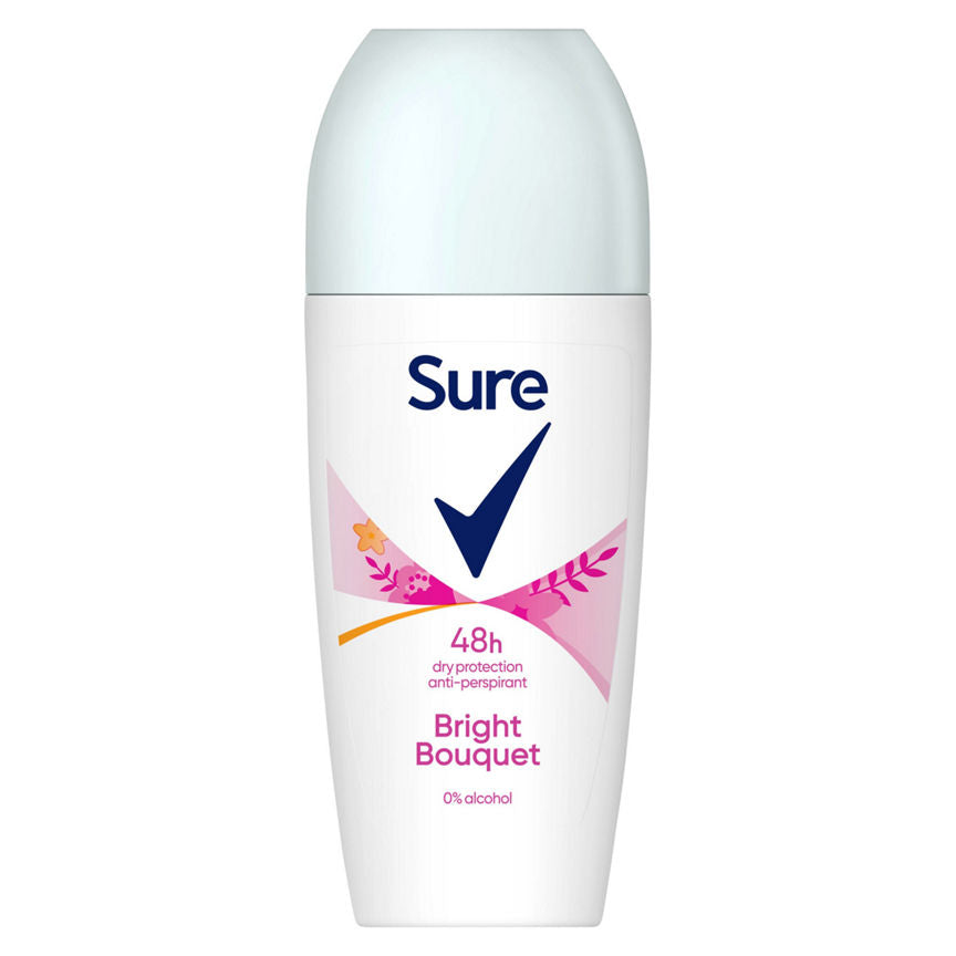 Sure Anti-Perspirant Roll On Bright Bouquet 50 ml GOODS ASDA   