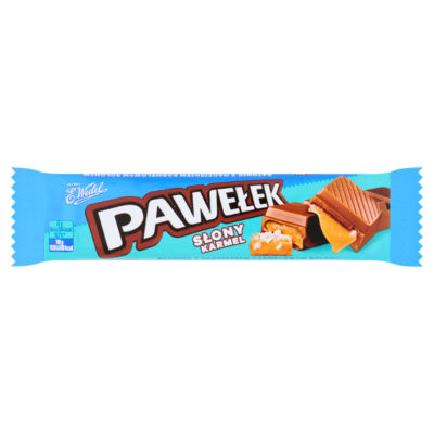 ASDA E. Wedel Milk Chocolate Bar with Salted Caramel Filling 45g- Buy online at McGrocer